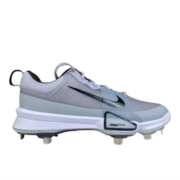 Nike FB2907 002 Force Zoom Trout 9 Pro Metal Baseball Cleats Pewter Black US 13 - Picture 6 of 6